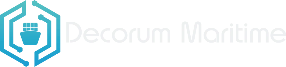 Decorum Maritime reversed logo